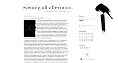 Desktop Screenshot of eveningallafternoon.com